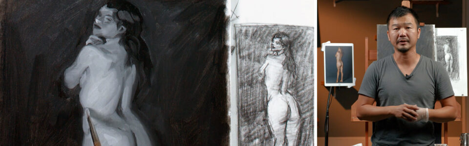 Week 3: Black & White Figure Painting