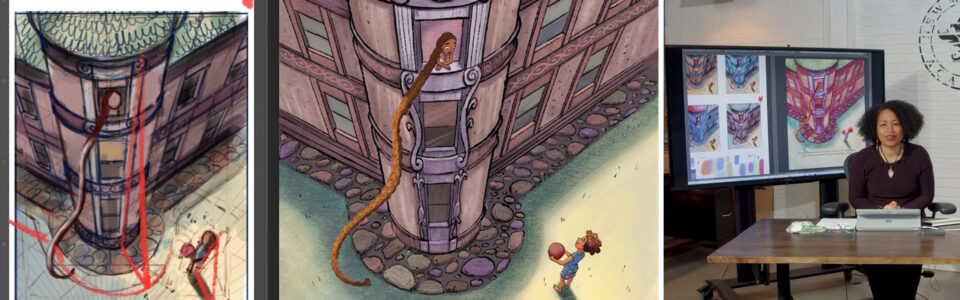 Rendering and Adding Color to Picture Book Illustrations