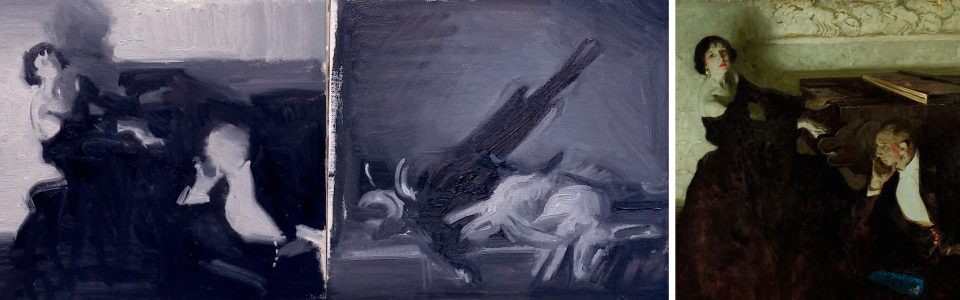 Week 6: Painting Tonal Compositional Studies