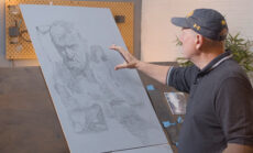 Refining the Movie Poster Drawing: Vehicles, Costumes, and Zombie Horde