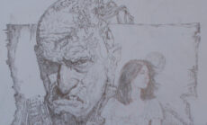 Finalizing the Movie Poster Drawing for Painting