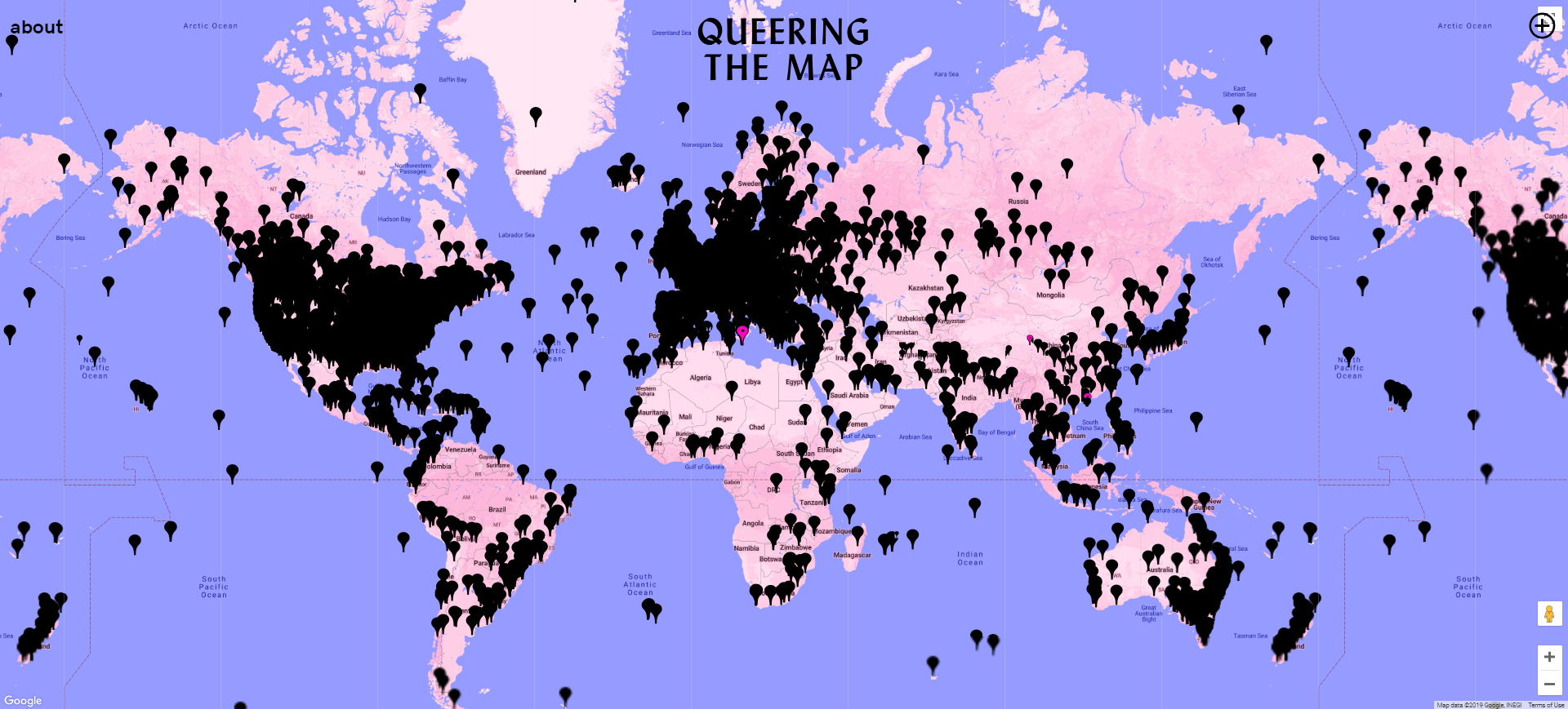 Queering the Map Homepage