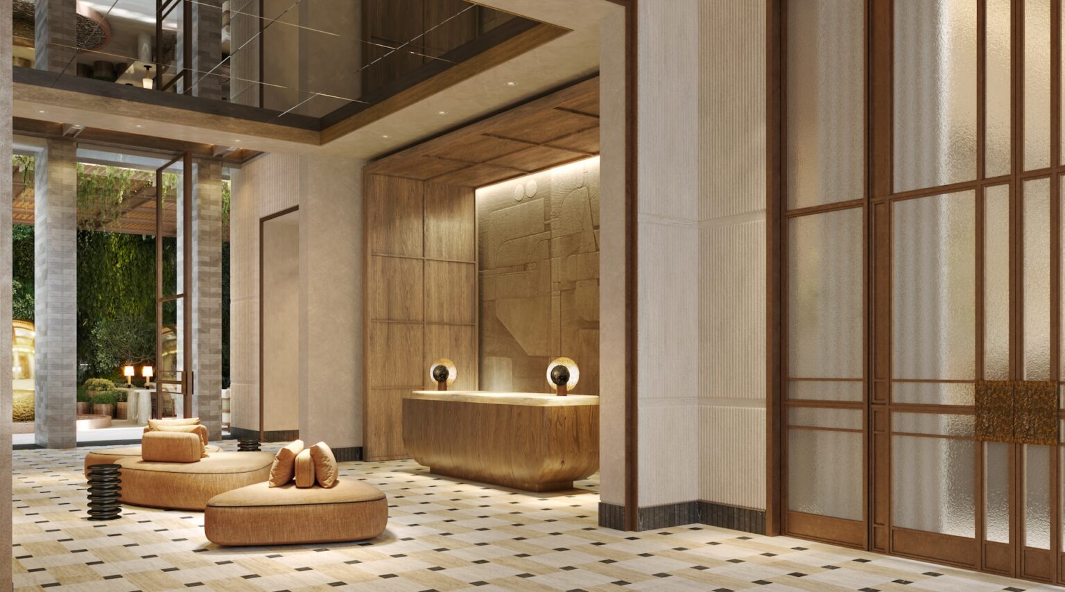 Pendry Residences Mexico City Lobby