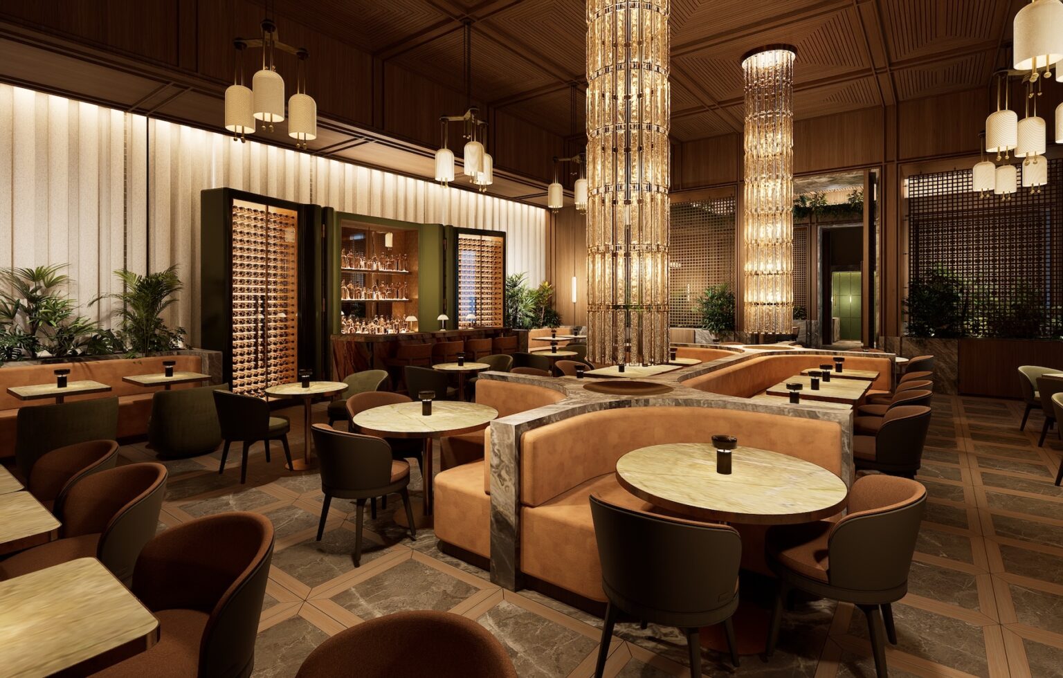 Pendry Residences Mexico City's signature restaurant.