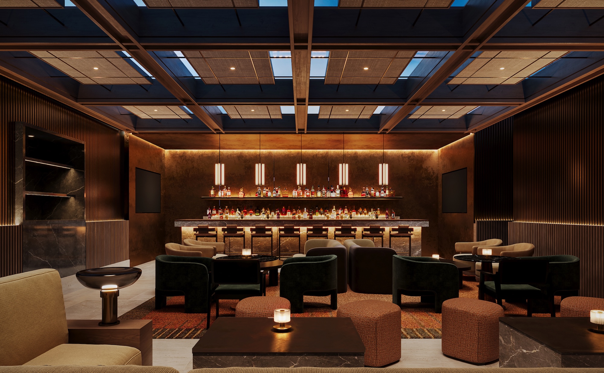 Bar Pendry and Pendry Residences Mexico City