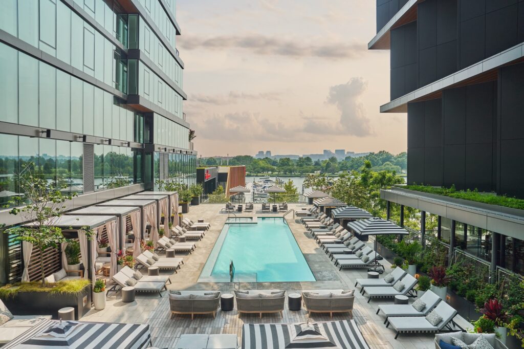 Pool at Pendry DC