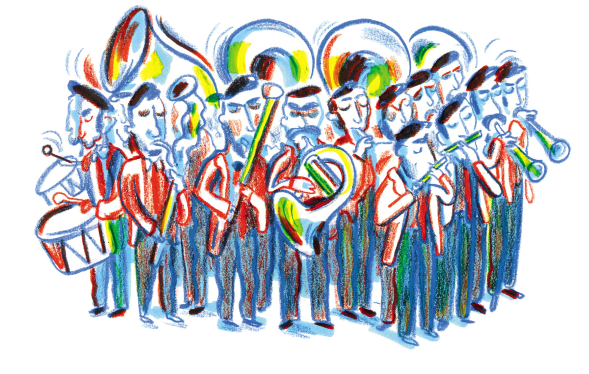 Uma orquídea em pedra