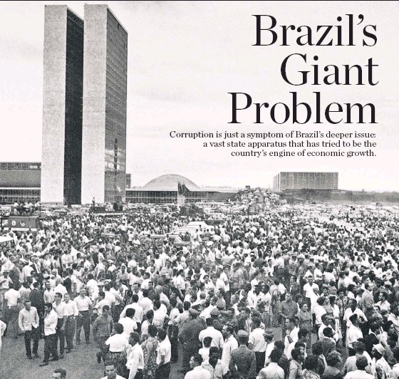 A crise brasileira lá fora