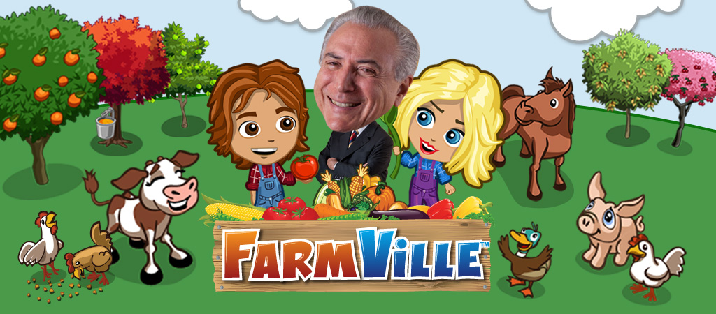 Brasil cria 9,8 mil vagas de trabalho no Farmville