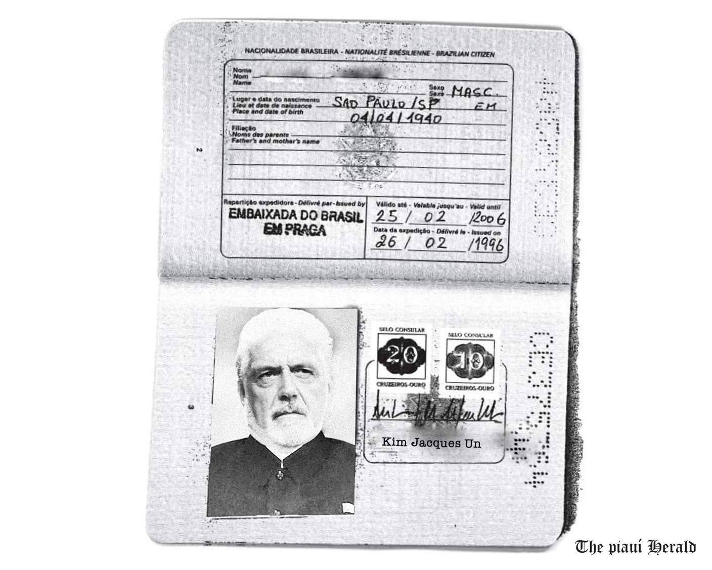 Jaques Wagner é flagrado com falsificação de passaporte falsificado de Kim Jong-Un