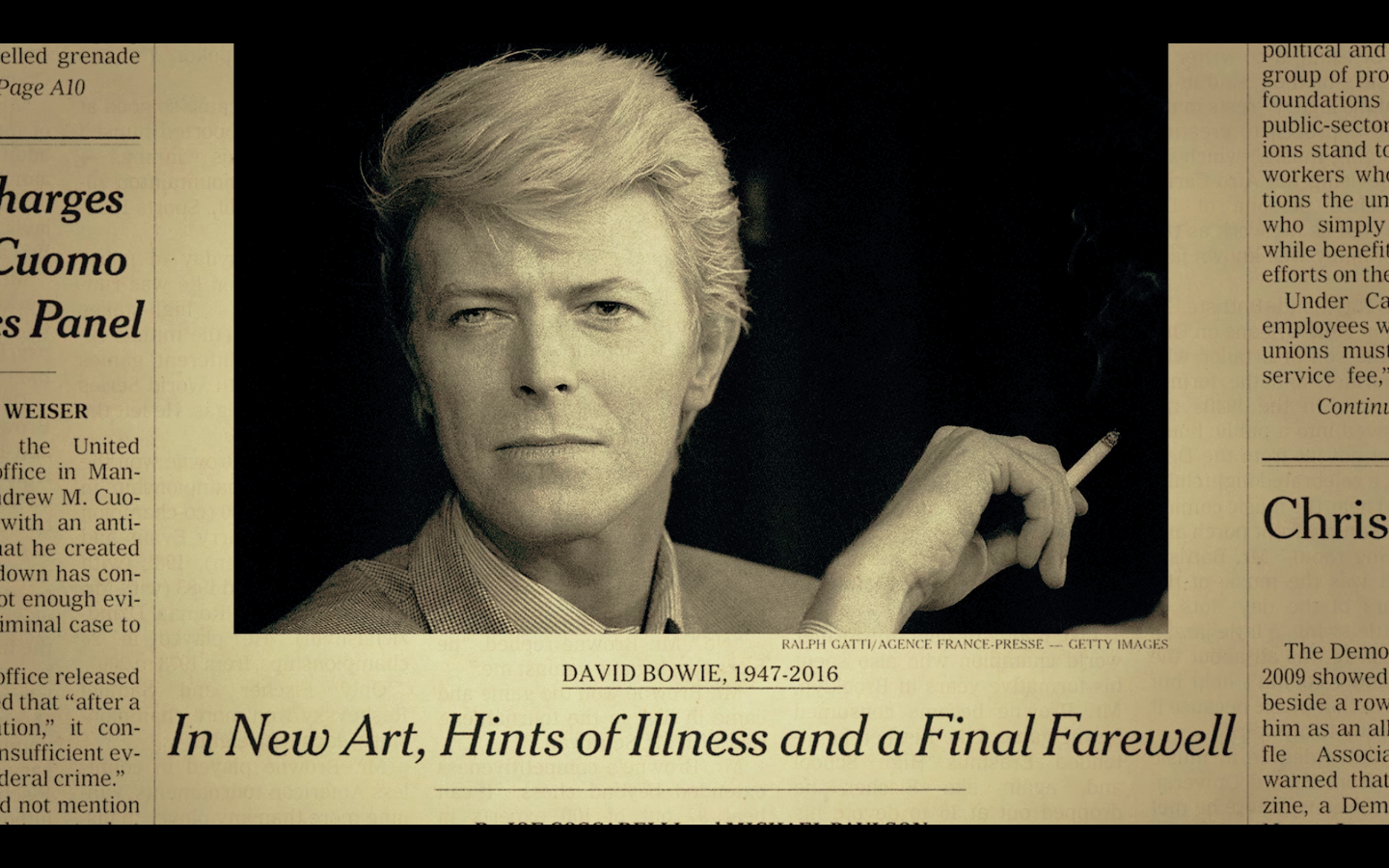 Documentário <i>Obit</i> será exibido na véspera do Festival