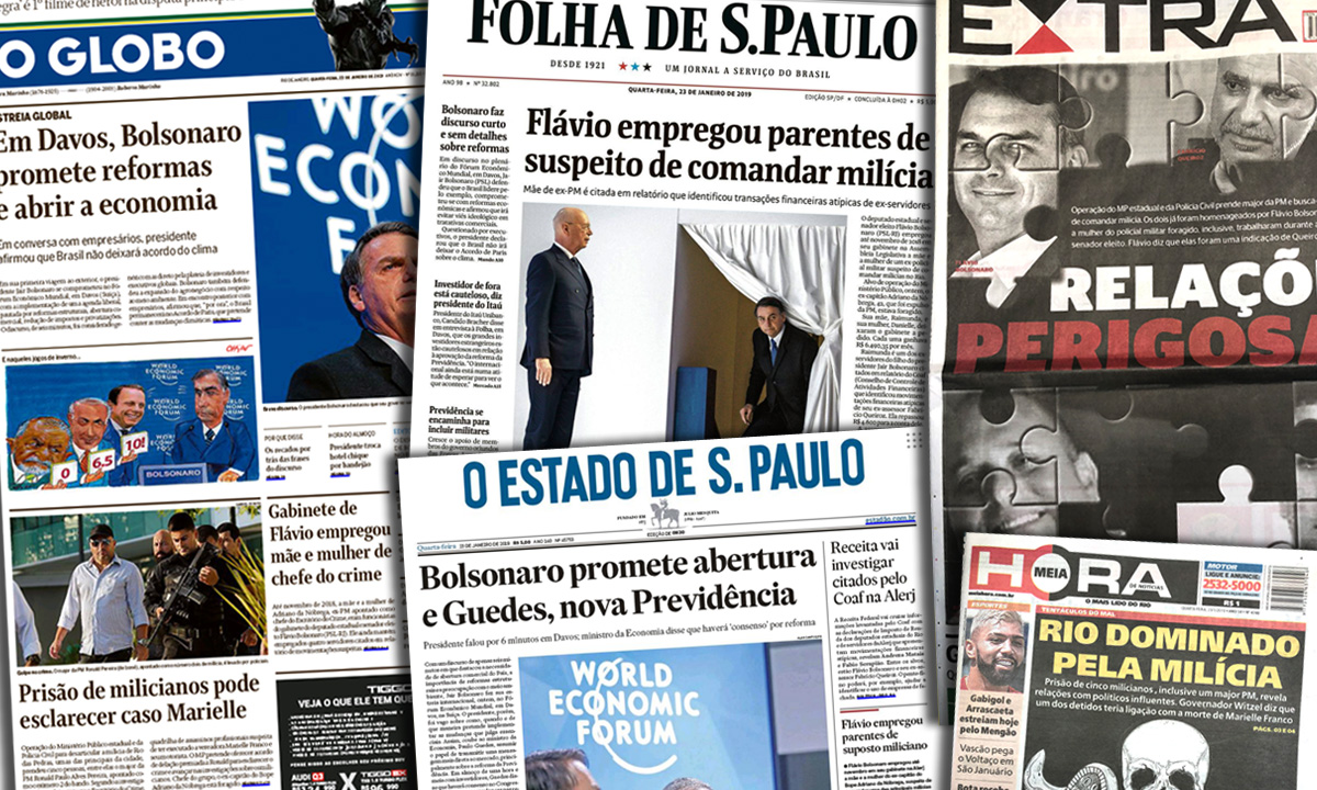 Foro de Teresina #36: Os Bolsonaro e as milícias, o presidente em Davos e a milicolândia