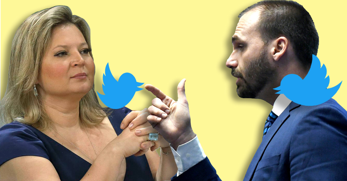 Ruptura de bolsonaristas com PSL ganhou asas no Twitter