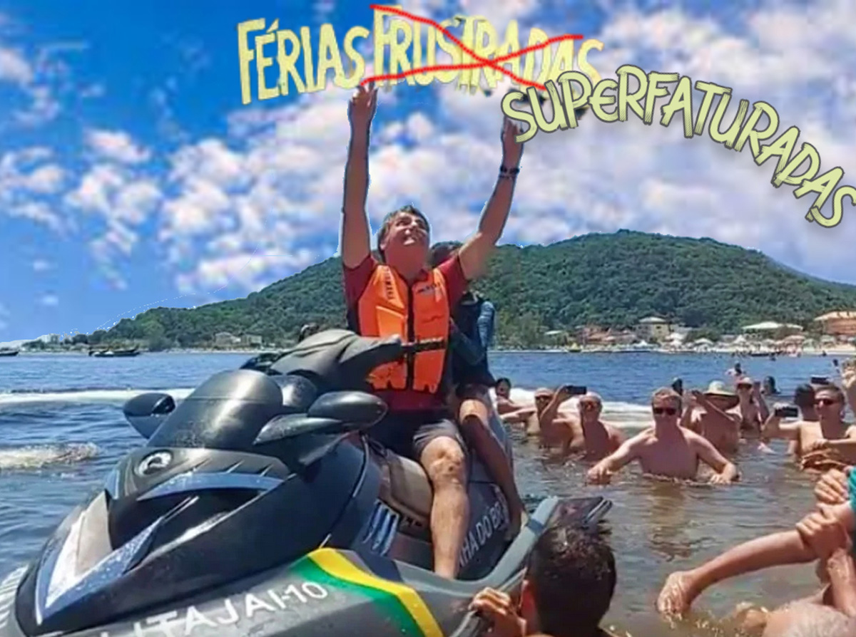 Remake: Bolsonaro protagoniza filme Férias Superfaturadas