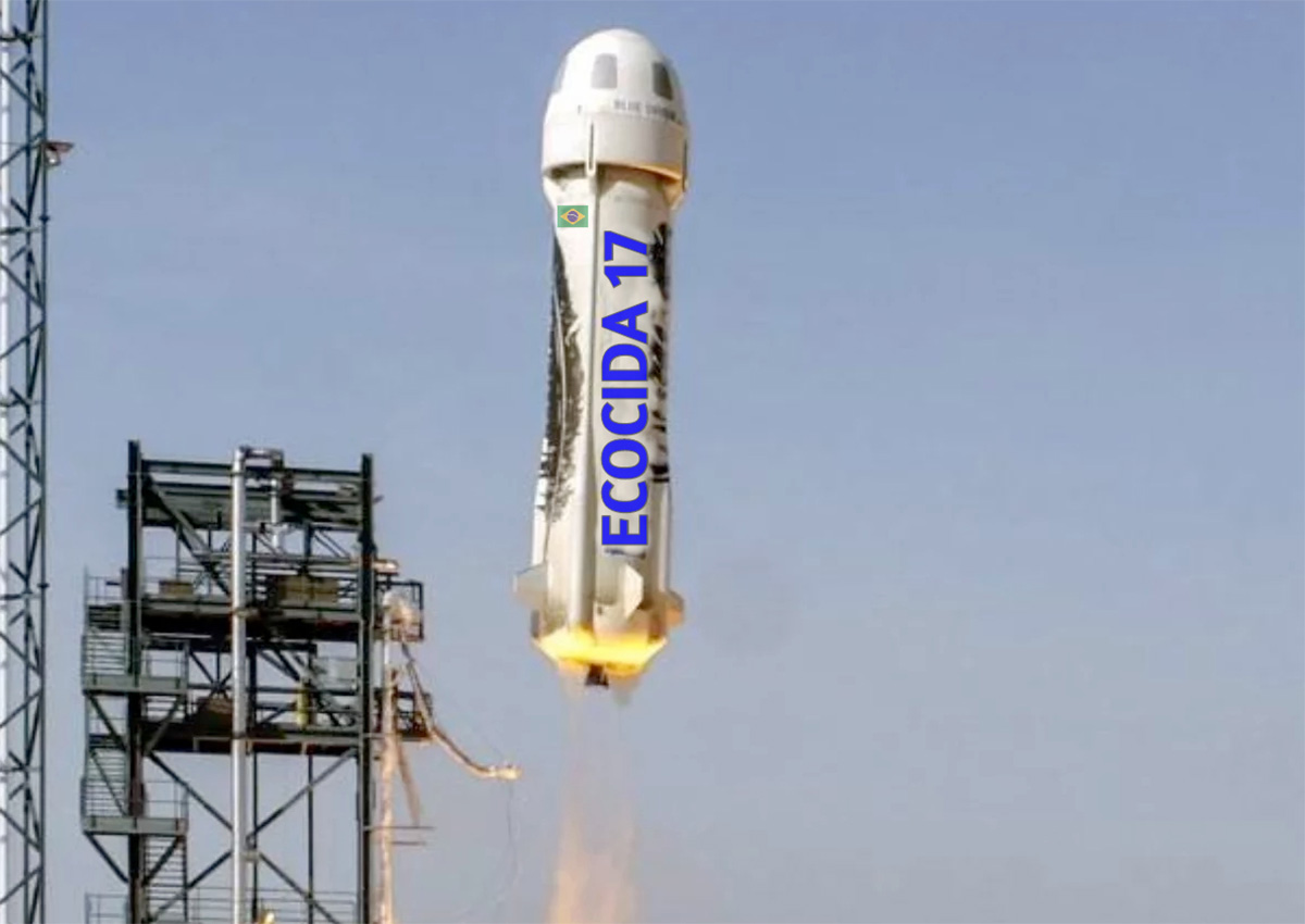 Inspirado em dono da Amazon, Bolsonaro quer enviar Amazônia ao espaço