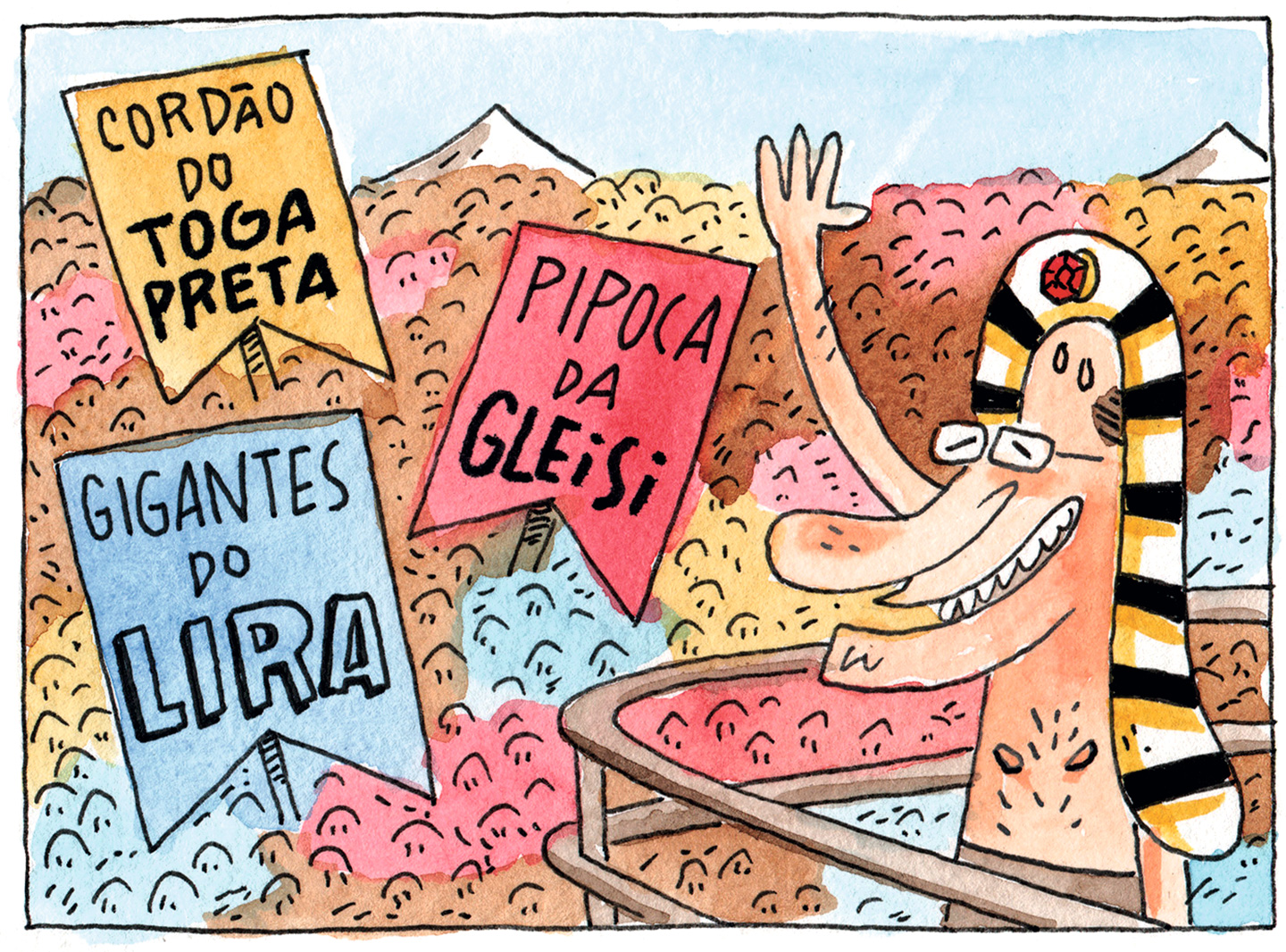 É o Geraldo que tá no comando: macetando