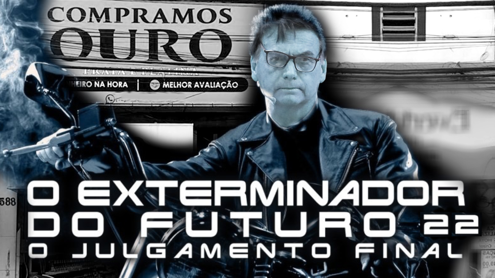 Hollywood relança clássico, com Bolsonaro voltando do futuro para combater a extrema direita