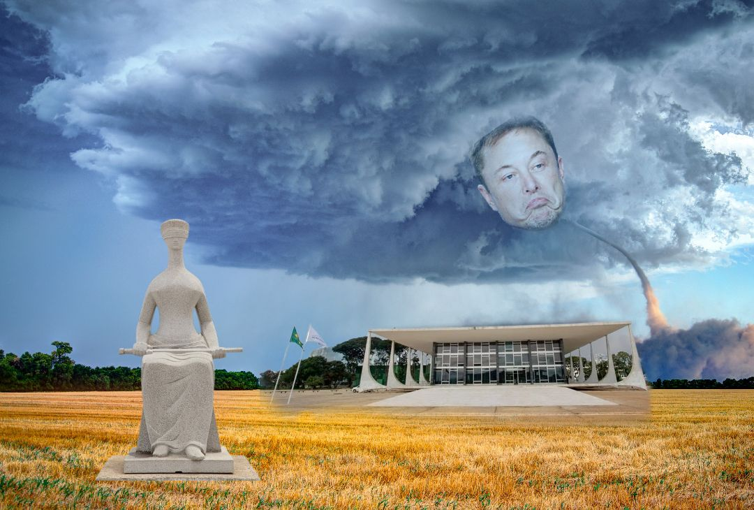 Furacão Elon perde força e vira brisa ao se aproximar do STF