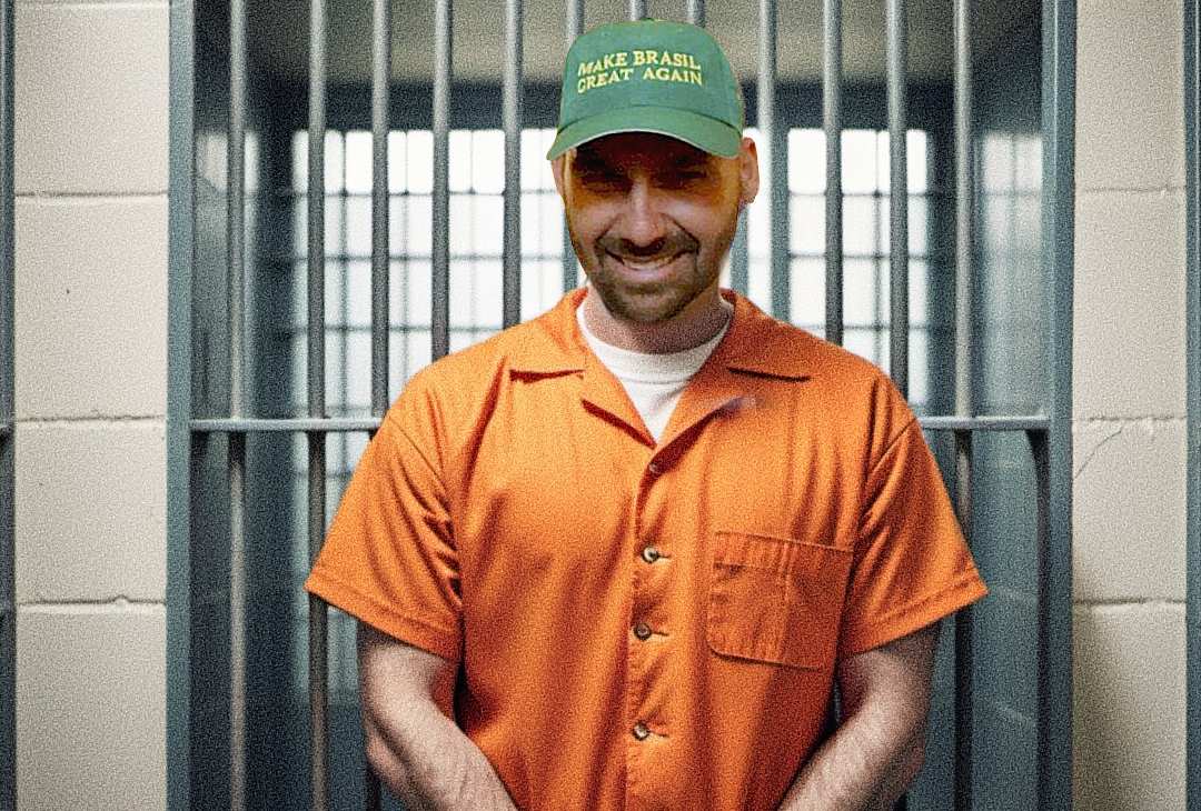 Após acompanhar vitória ao lado de Trump, Eduardo Bolsonaro é colocado em cela com imigrantes