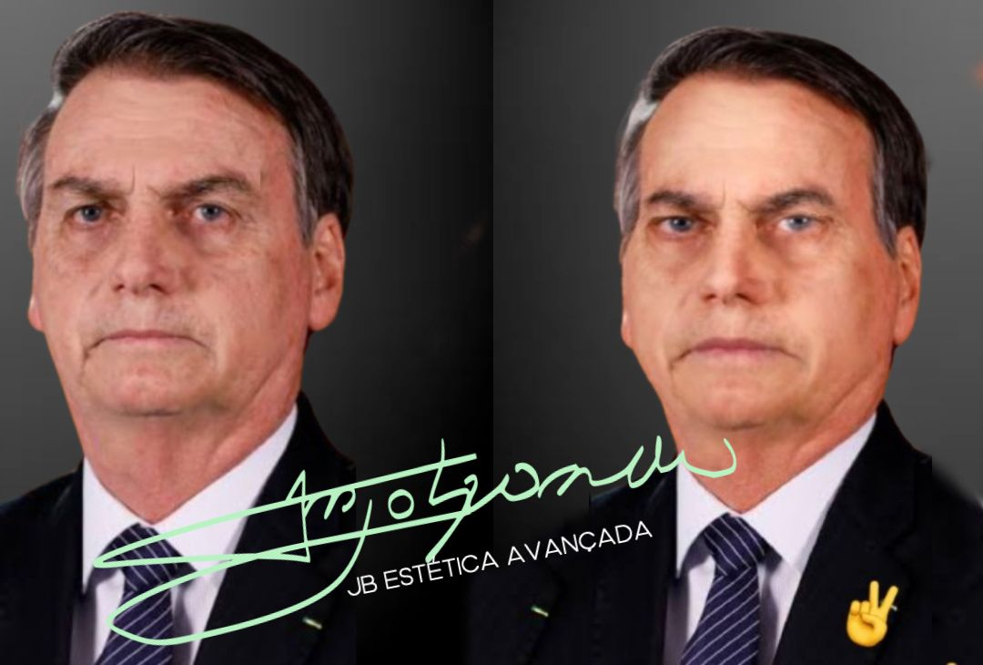 Estética: Folha publica foto de harmonização democrática feita por Bolsonaro