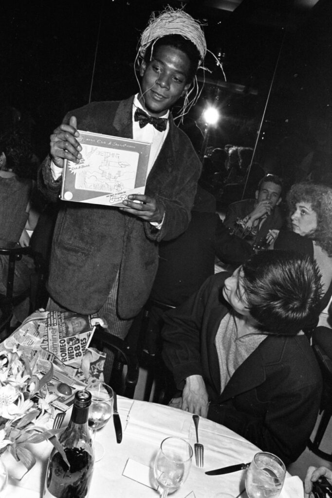 Jean-Michel Basquiat, novamente (Crédito: BEN BUCHANAN_NOVA YORK, 1985)