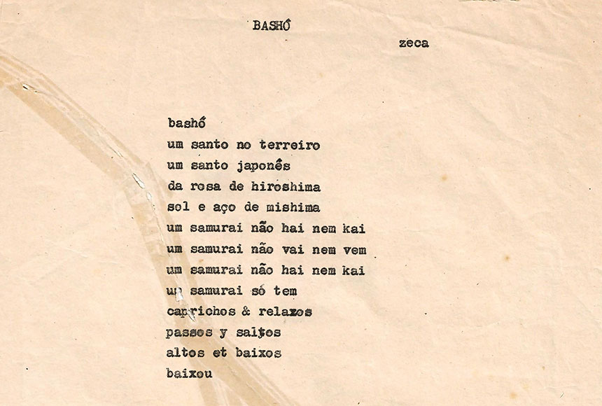 Zeca Baleiro homenageia Leminski em música inédita