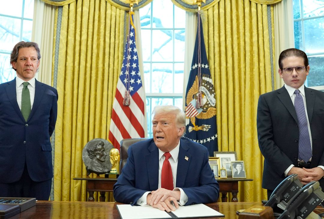 Trump negocia cessar fogo entre governo Lula e Hugo Motta