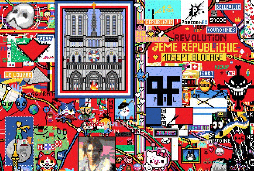 Anarquia em 4 trilhões de pixels