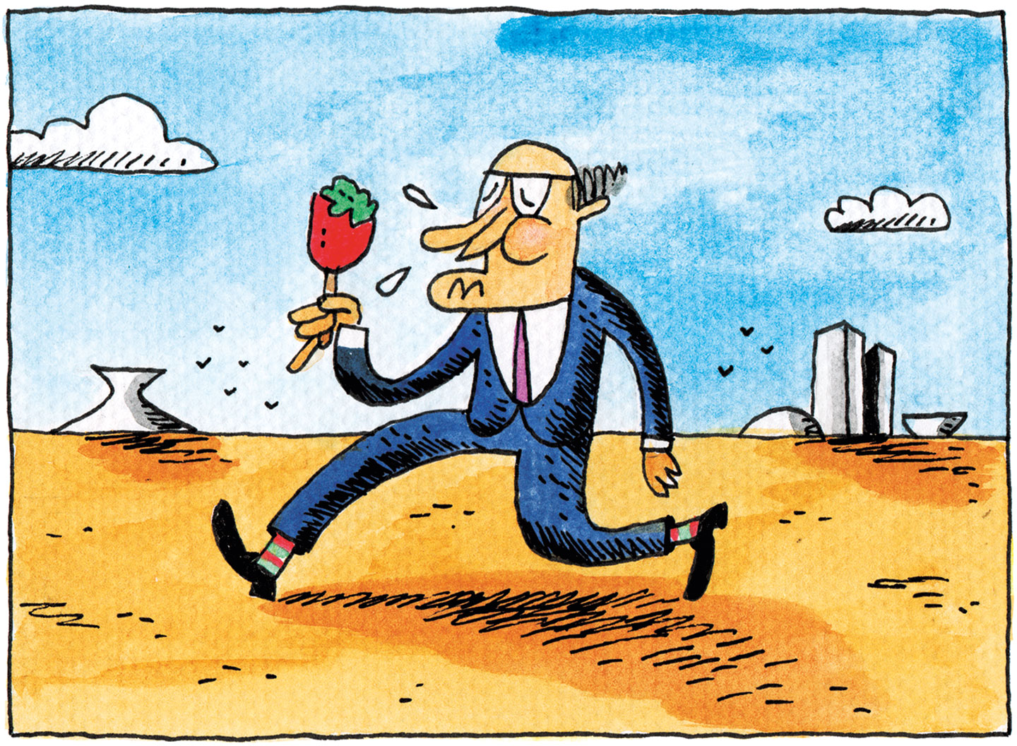 Nem maçã ou morango. É hora do chuchu do amor