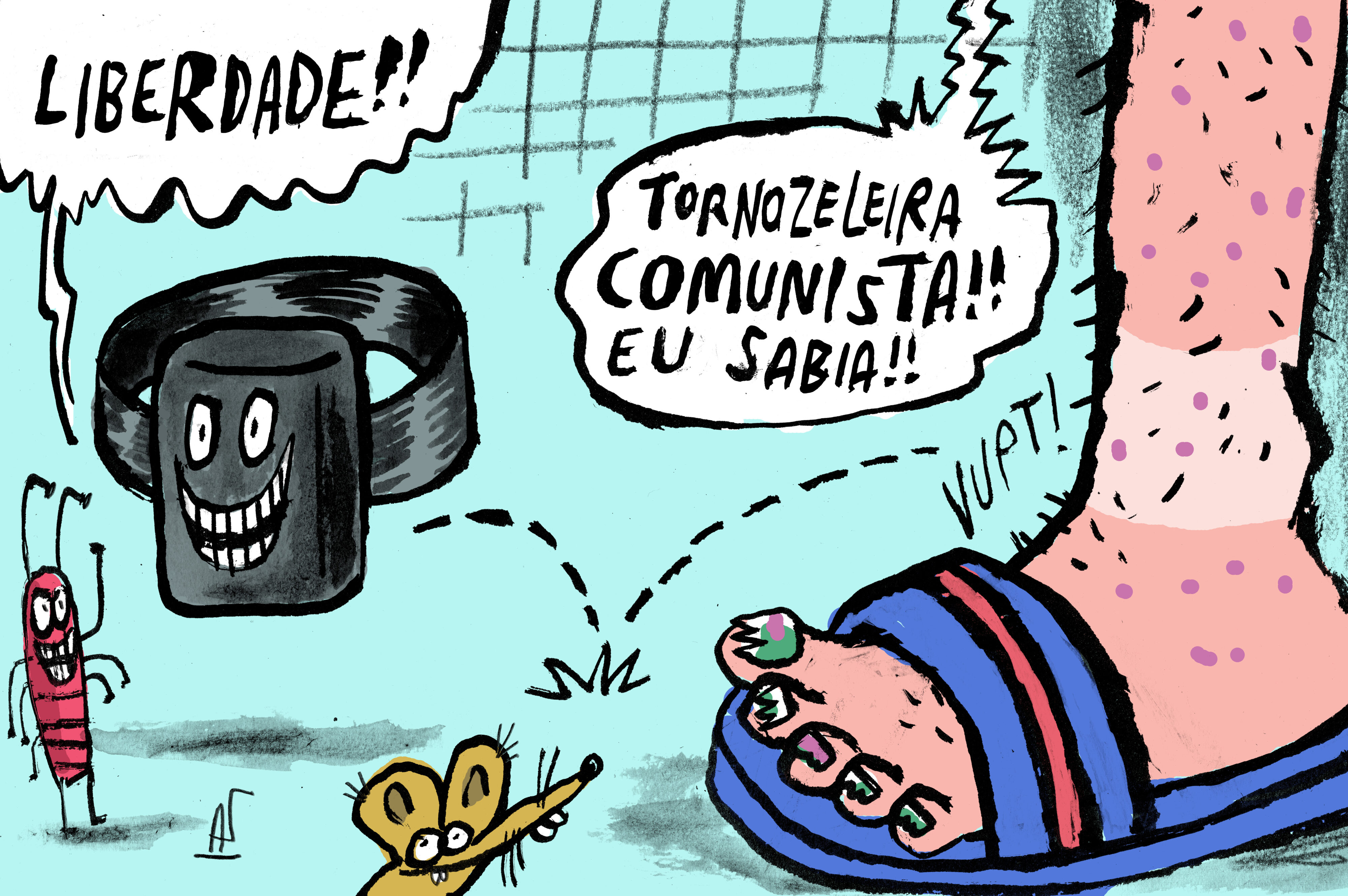 “Quem rompeu com Bolsonaro fui eu”, revela a tornozeleira