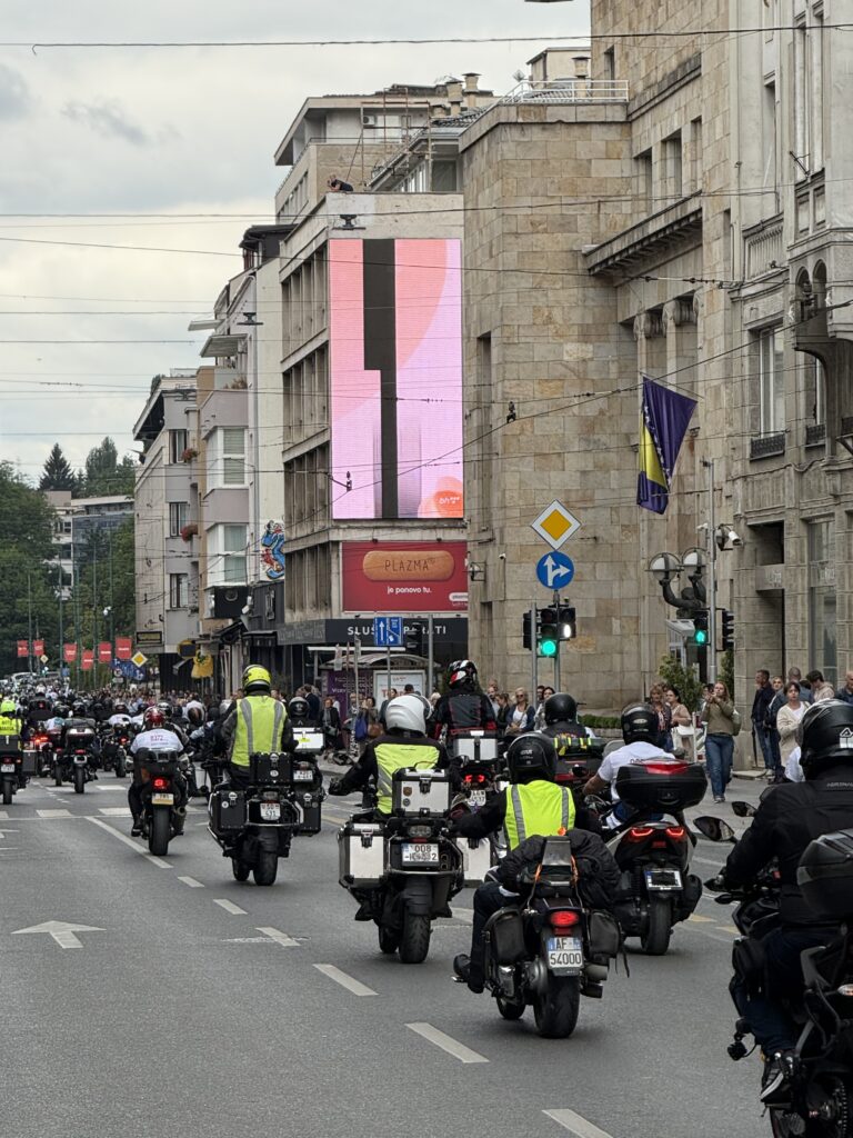 Motociata com destino a Srebrenica