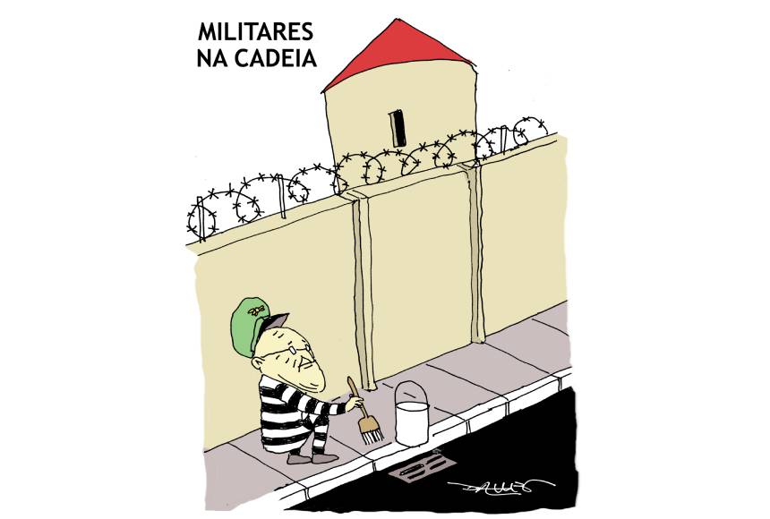 Da caserna ao banho de sol