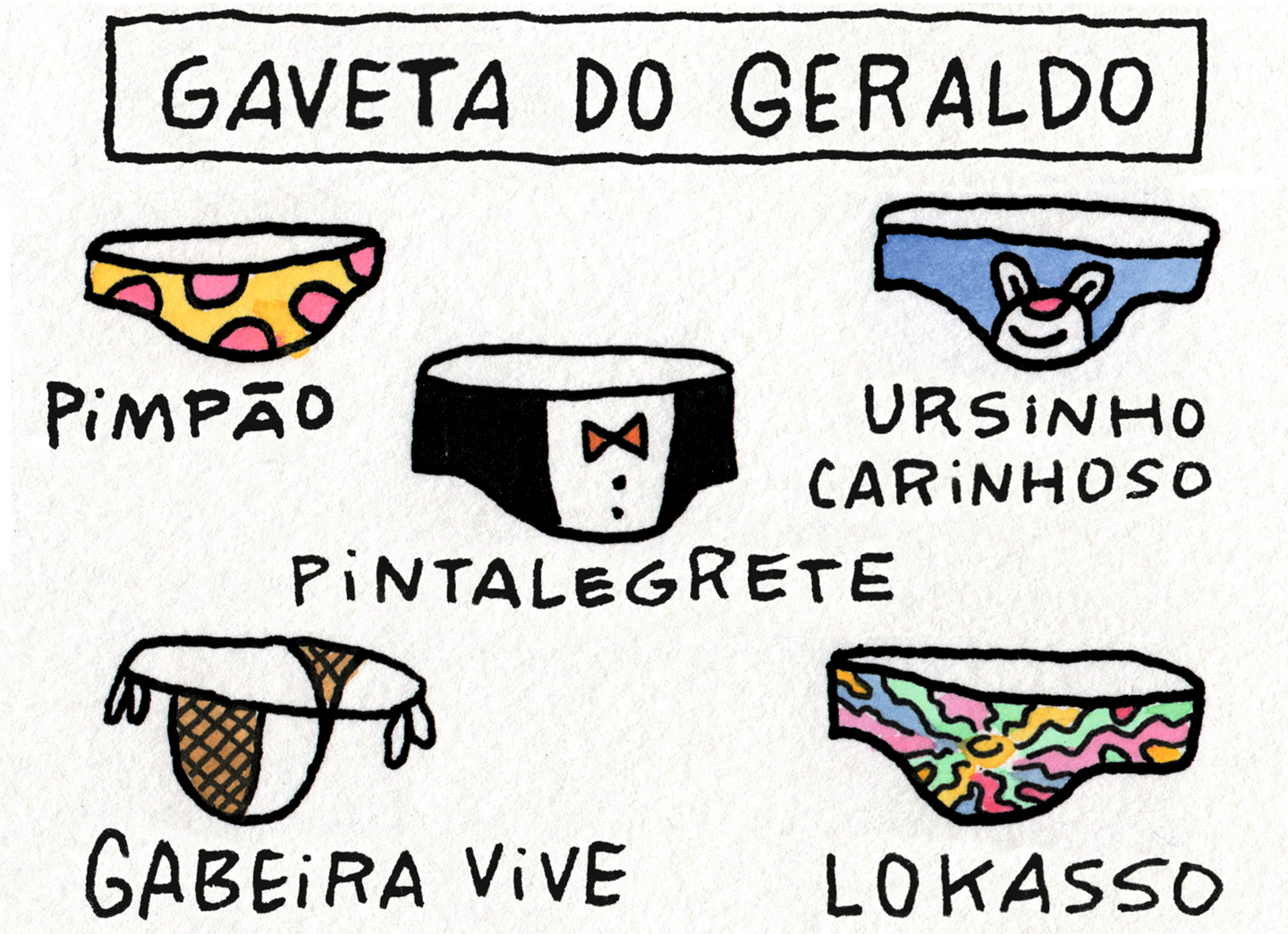 É tempo de sungas divertidas