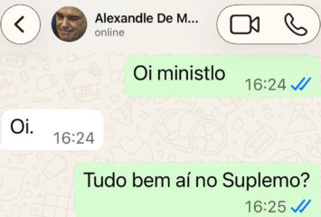 Exclusivo: Vorcaro também usava língua do “L” em tlocas com Alexandle de Molaes
