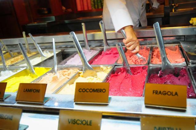 Delicious gelato on a summer teen tour to Italy.