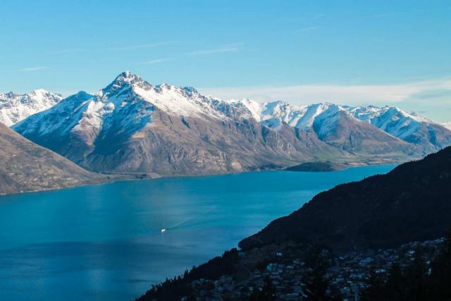 Dramatic New Zealand landscape captured by a high school traveler on a teen tour to Australia and New Zealand.