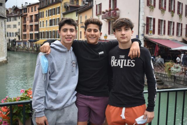 Teen Boys Travel Alps