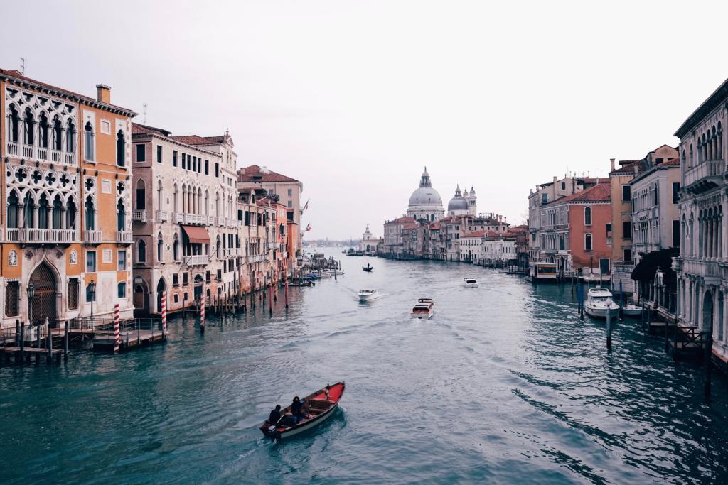 The Grand Canal in Venice, Italy