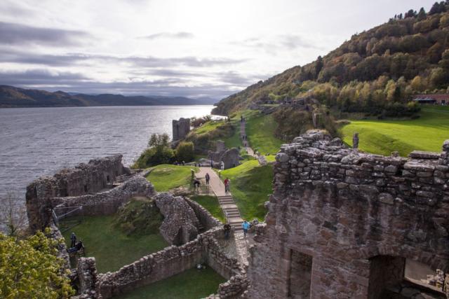 High school teens explore Loch Ness in Scotland!