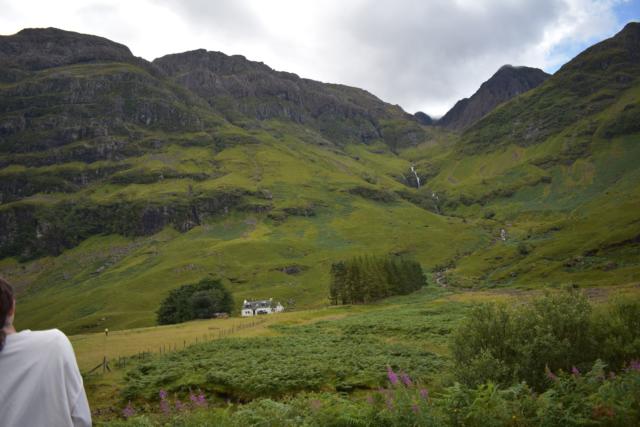 High school teens explore Edinburgh in Scotland