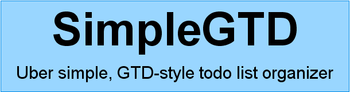 Simple GTD Logo