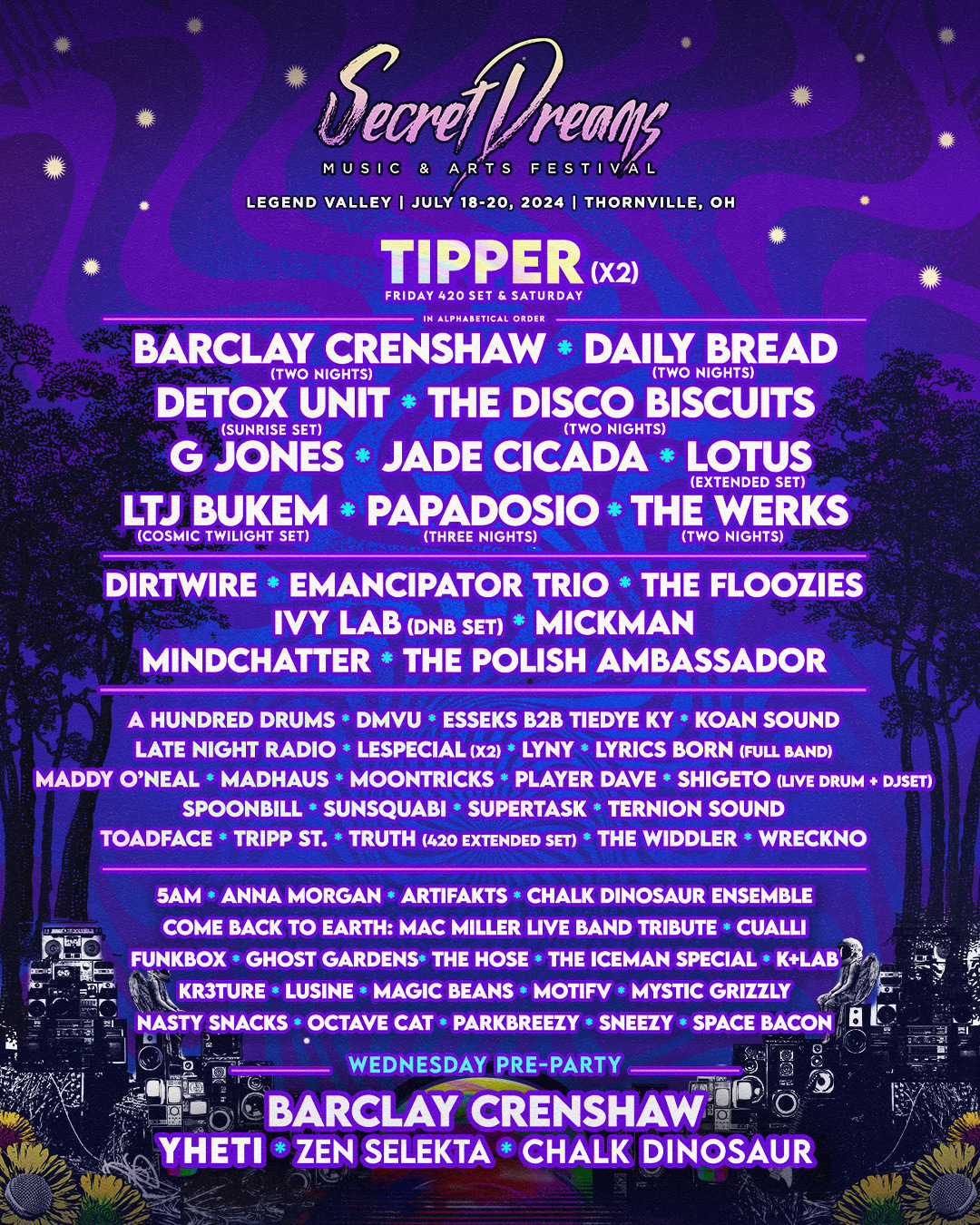 Secret Dreams Festival 2024 Payment Plan