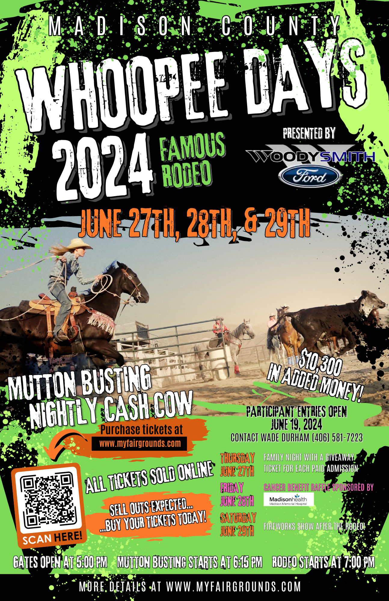 Whoopee Days Rodeo 2024