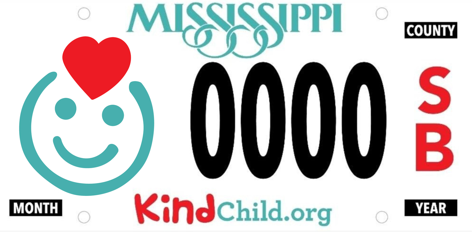 mississippi-kind-child-license-plate