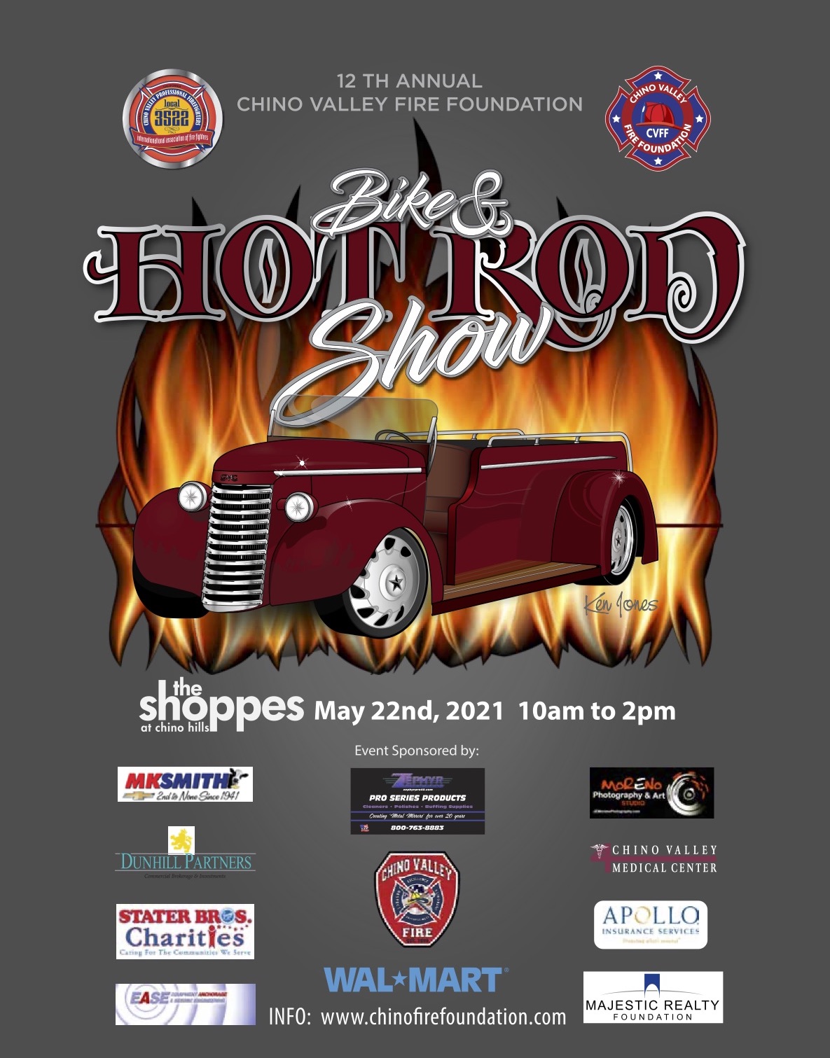 12th Annual Chino Fire Foundation Car Show