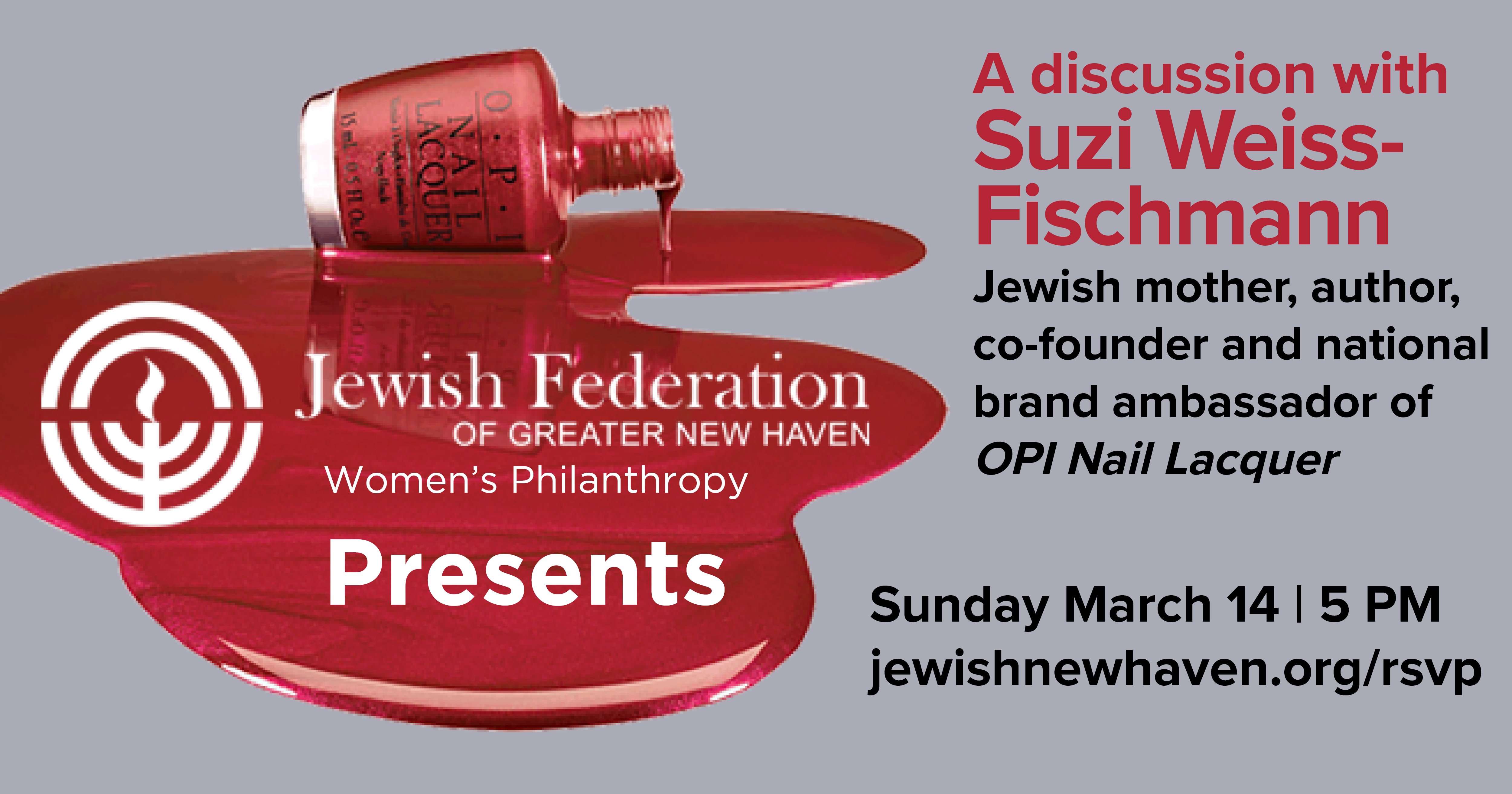 Women's Philanthropy: Suzi Weiss-Fischmann Event