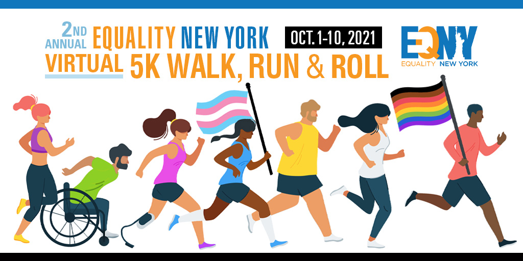 2021 Equality New York Virtual 5K Run