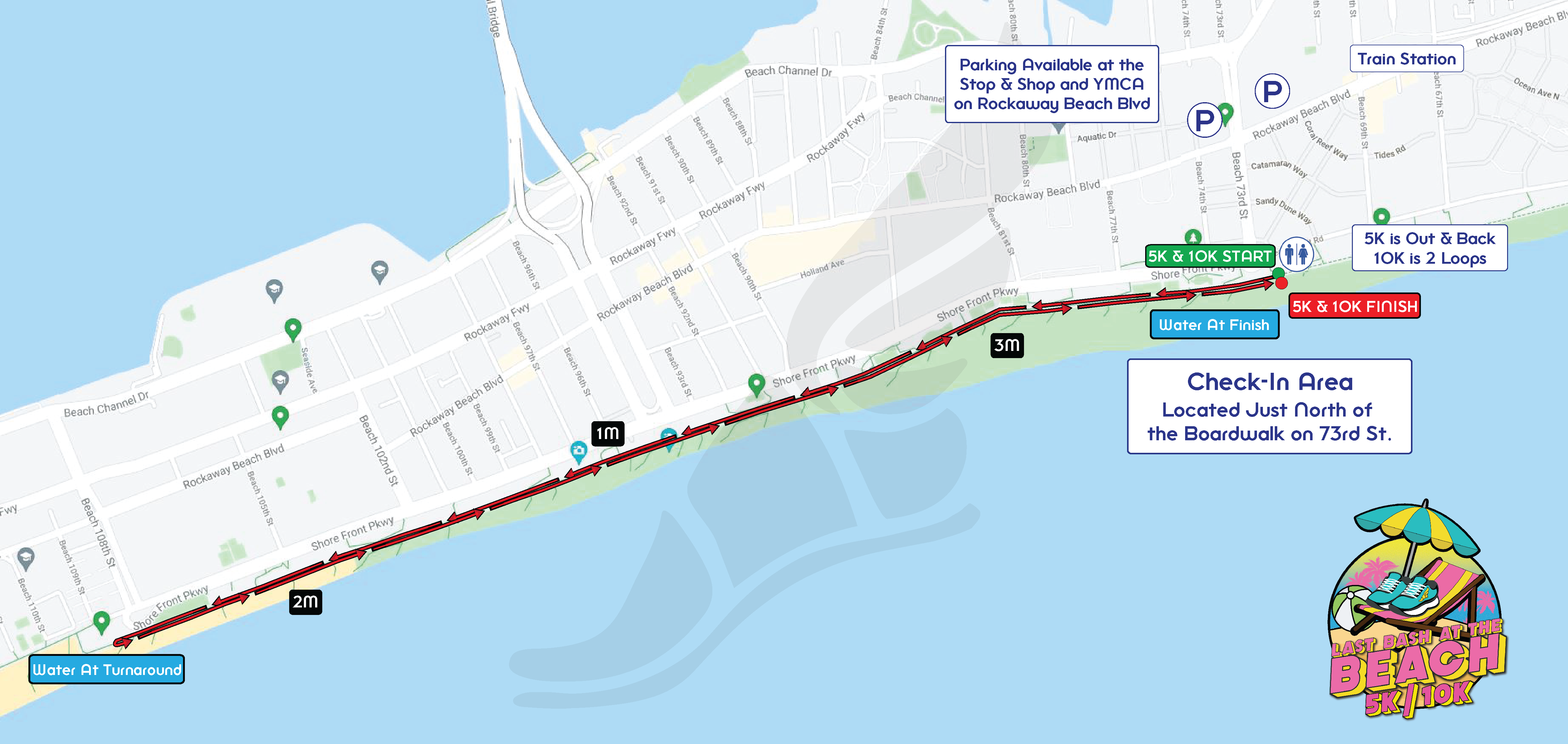 2023 Never Stop Running Foundation Last Bash at the Beach 5K & 10K