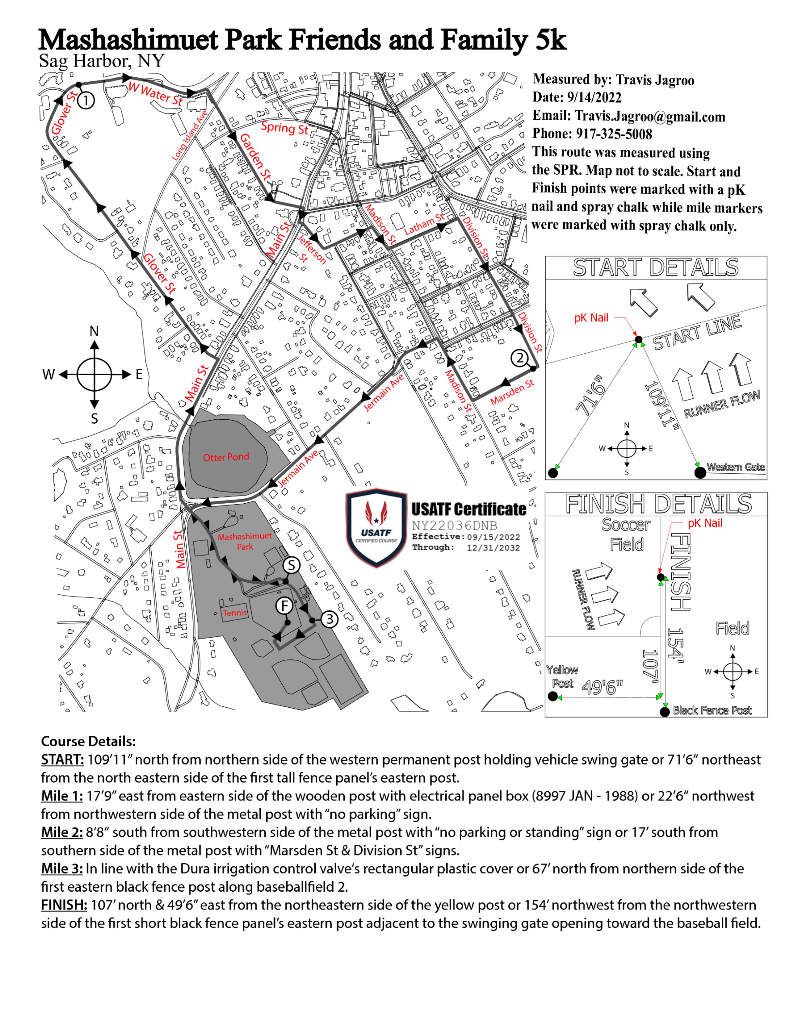 2023 Mashashimuet Park Friends & Family 5K Run/Walk