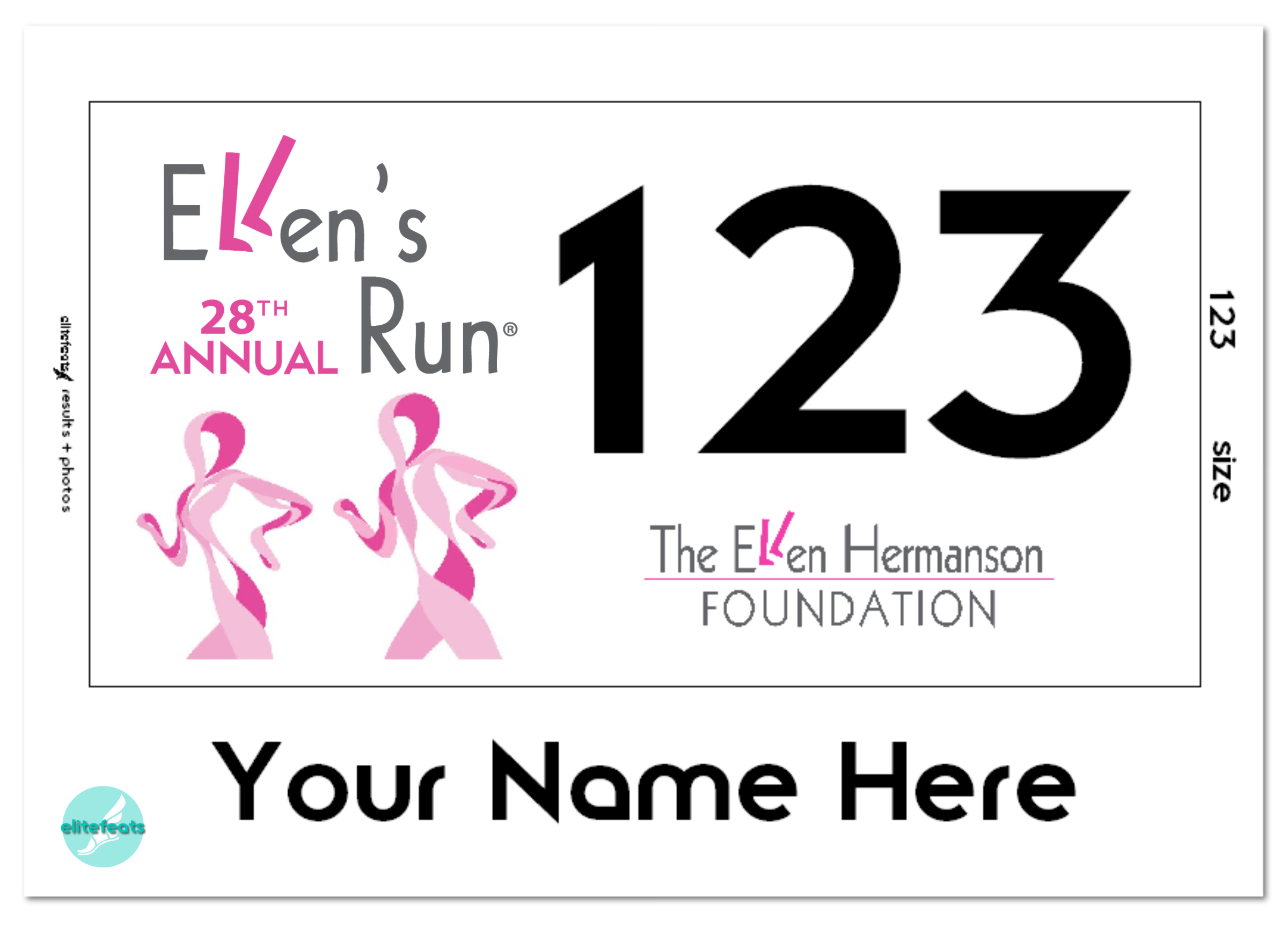 2023 The 28th Annual Ellen's Run/Walk